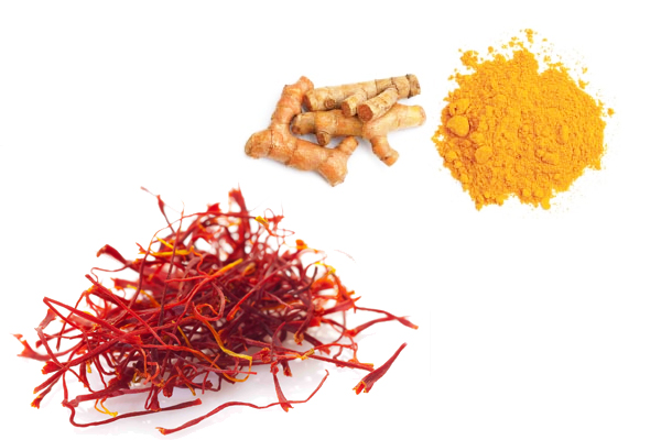 Saffron and Turmeric